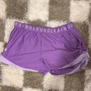 Under Armour Lavender Workout Shorts